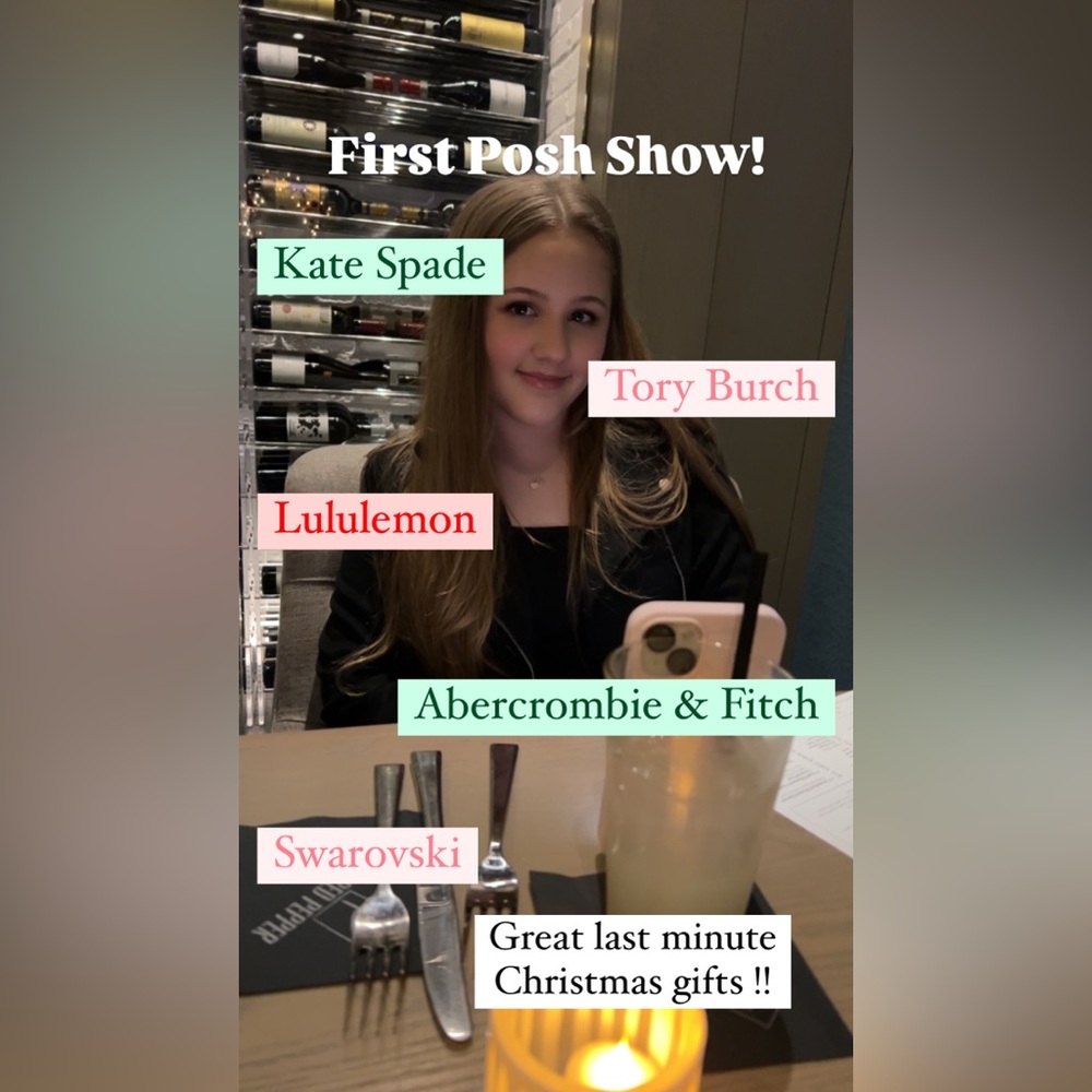 Come join my posh show!